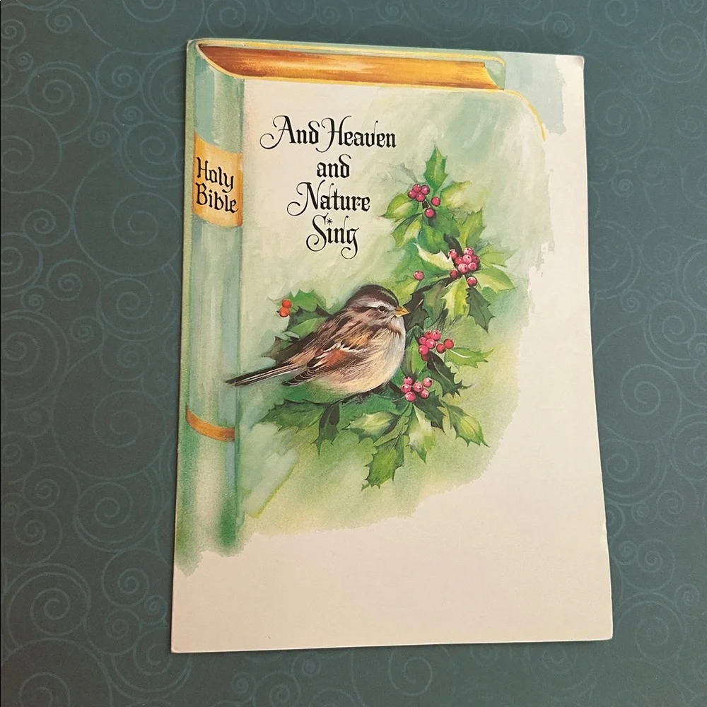 8 Christmas Greeting Cards (no envelopes included)